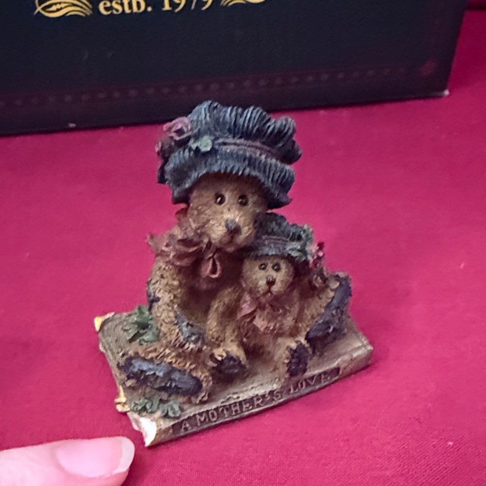 Boyds Bears 6 Piece Figurine Set 10th Anniversary - Friends are Treasures - Picture 14 of 16